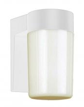  4810 WH - Pershing 1-Light Cylindrical Shade Outdoor Wall Light